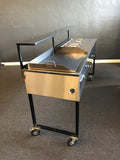 (#108) Cart with Insulated Front Prep Table