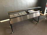 (#108) Cart with Insulated Front Prep Table
