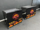 ADD-ON - Detachable Art Panel for any cart with legs (Art Panel only)
