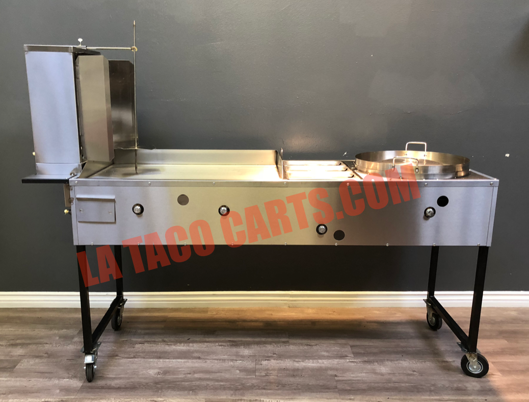 Alu) Grill Scraper – LA Taco Carts