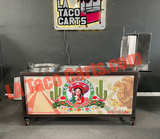 (#30) Tijuana Cart with Custom Front Art Panel