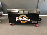 (#128) Twin griddle cart with design