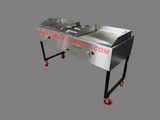 (#27) Double 24” Griddle Cart