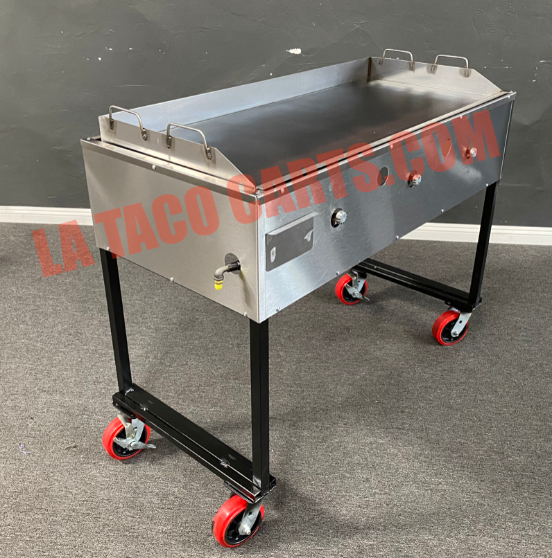 (118) The Ultimate Griddle LA Taco Carts